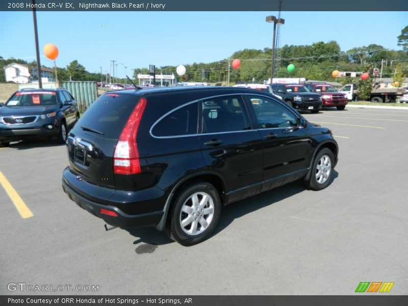 Nighthawk Black Pearl / Ivory 2008 Honda CR-V EX