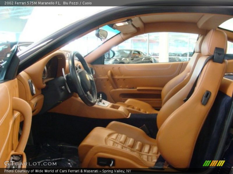  2002 575M Maranello F1 Cuoio Interior