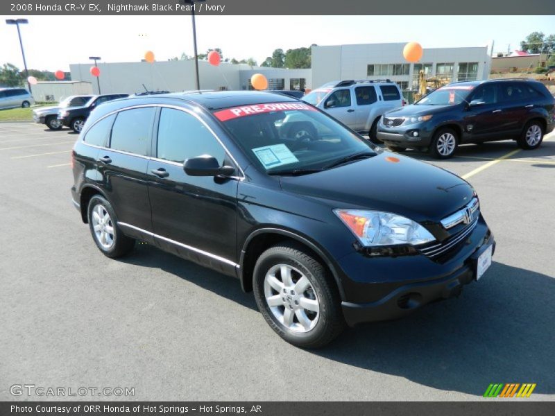 Nighthawk Black Pearl / Ivory 2008 Honda CR-V EX