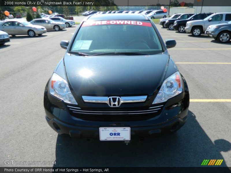 Nighthawk Black Pearl / Ivory 2008 Honda CR-V EX