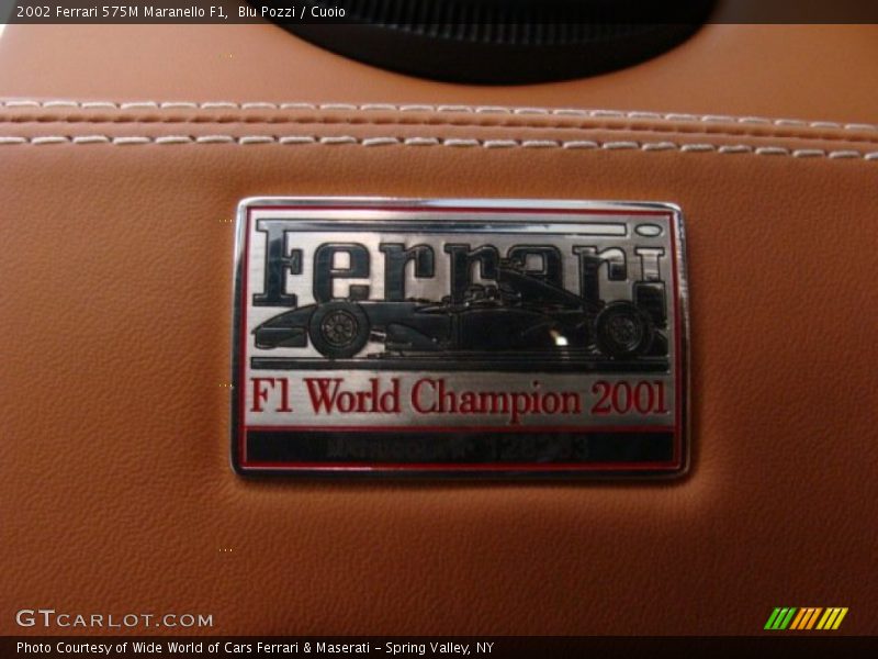  2002 575M Maranello F1 Logo
