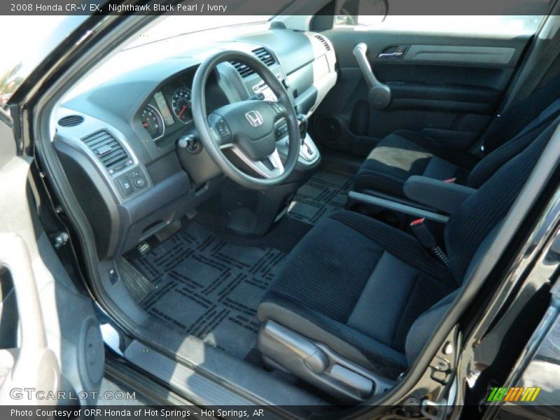 Nighthawk Black Pearl / Ivory 2008 Honda CR-V EX