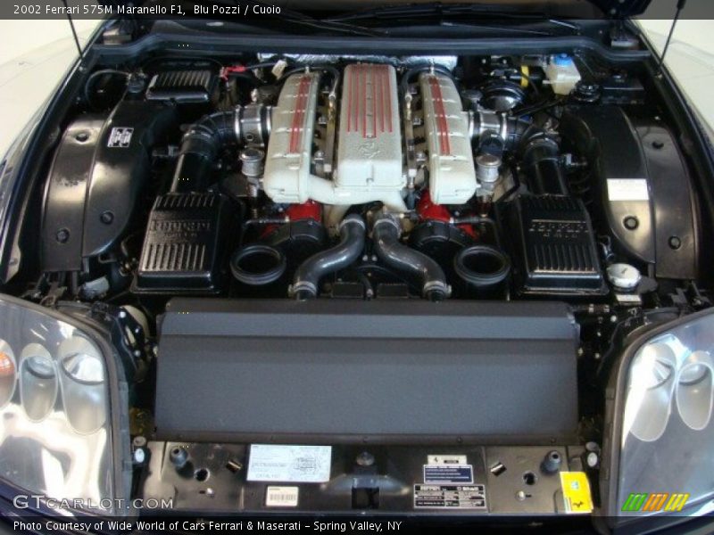  2002 575M Maranello F1 Engine - 5.7 Liter DOHC 48-Valve V12