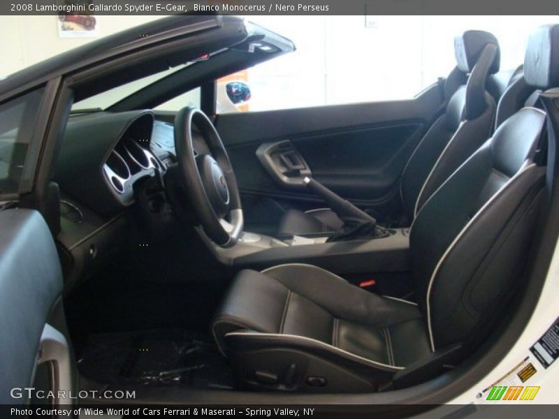  2008 Gallardo Spyder E-Gear Nero Perseus Interior