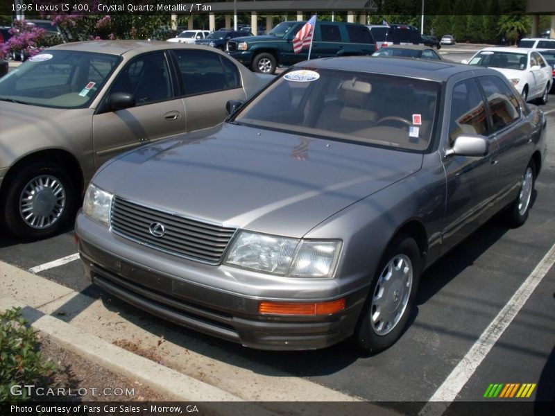 Crystal Quartz Metallic / Tan 1996 Lexus LS 400