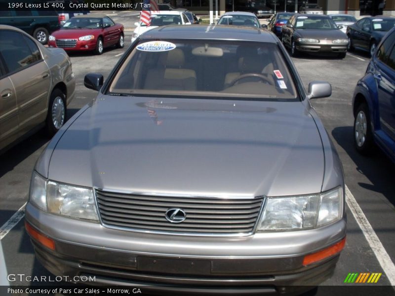 Crystal Quartz Metallic / Tan 1996 Lexus LS 400