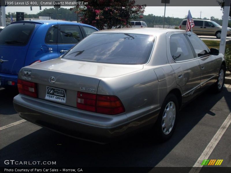 Crystal Quartz Metallic / Tan 1996 Lexus LS 400