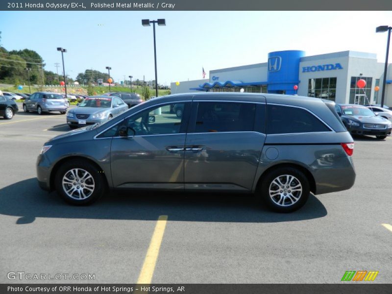 Polished Metal Metallic / Gray 2011 Honda Odyssey EX-L