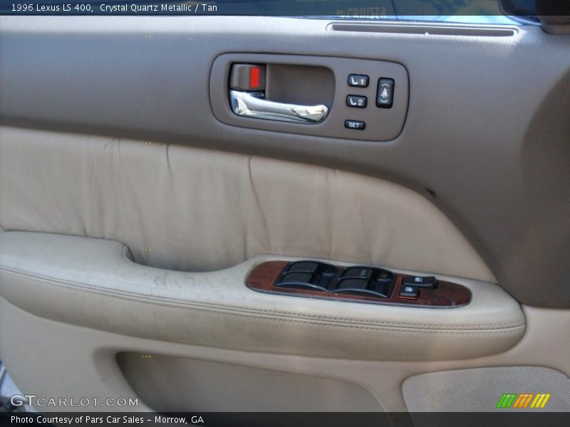 Crystal Quartz Metallic / Tan 1996 Lexus LS 400
