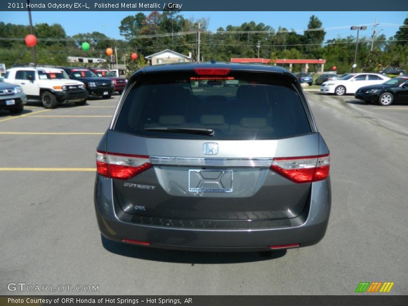 Polished Metal Metallic / Gray 2011 Honda Odyssey EX-L