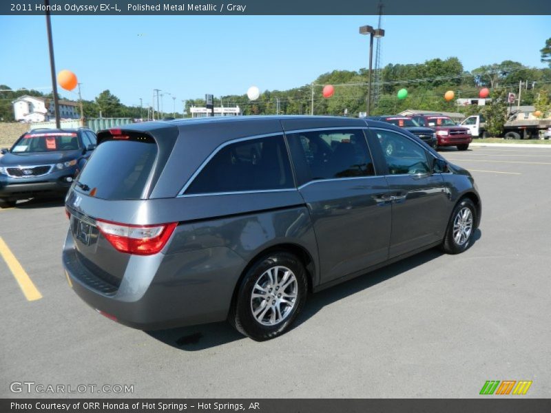 Polished Metal Metallic / Gray 2011 Honda Odyssey EX-L
