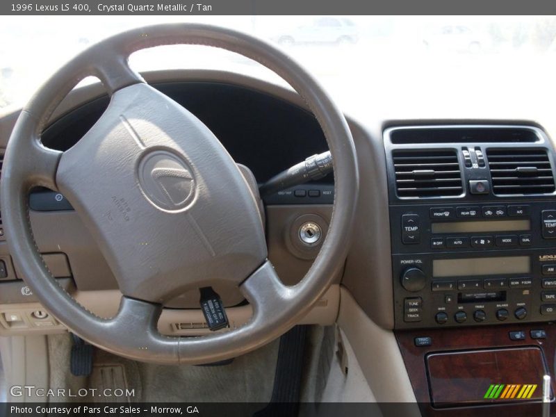 Crystal Quartz Metallic / Tan 1996 Lexus LS 400