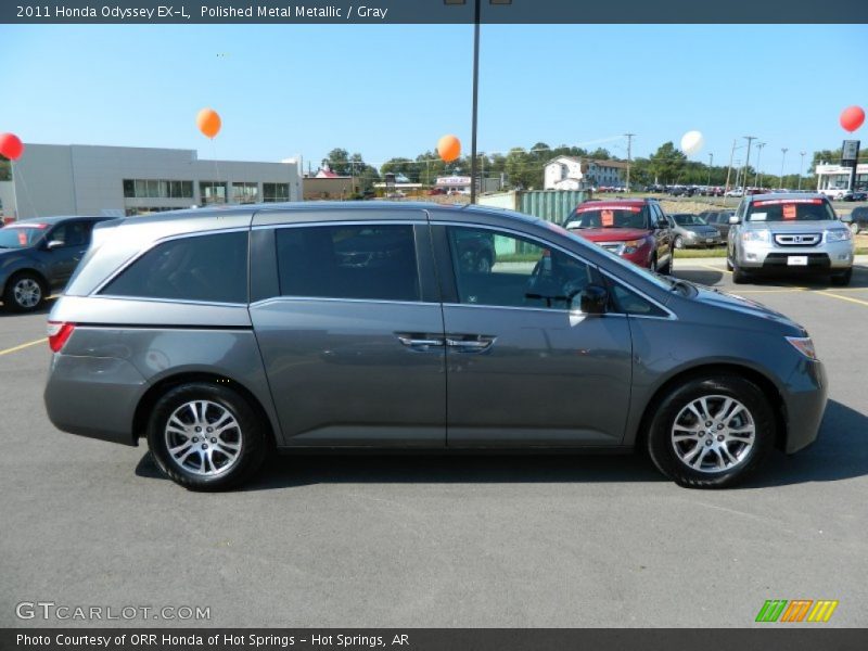 Polished Metal Metallic / Gray 2011 Honda Odyssey EX-L