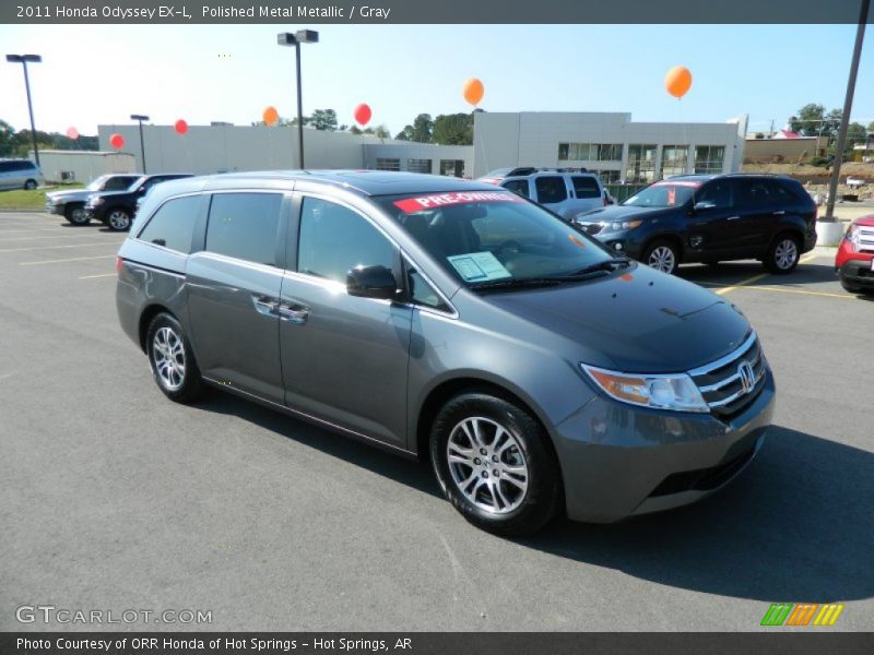 Polished Metal Metallic / Gray 2011 Honda Odyssey EX-L