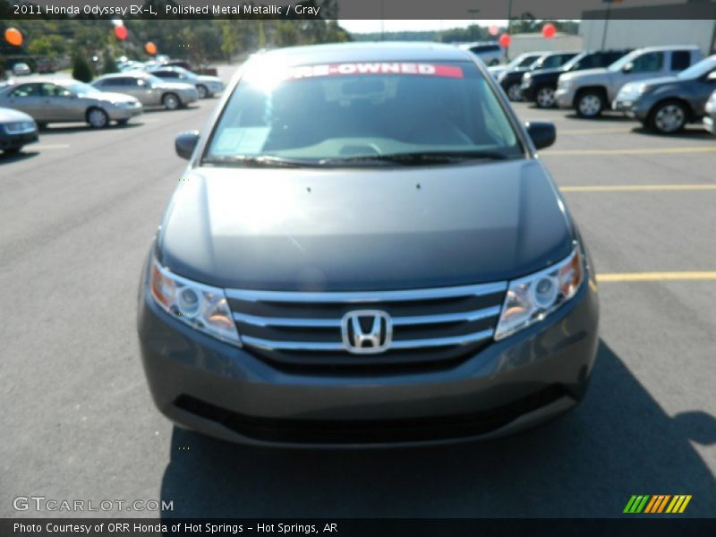 Polished Metal Metallic / Gray 2011 Honda Odyssey EX-L