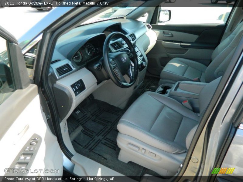 Polished Metal Metallic / Gray 2011 Honda Odyssey EX-L