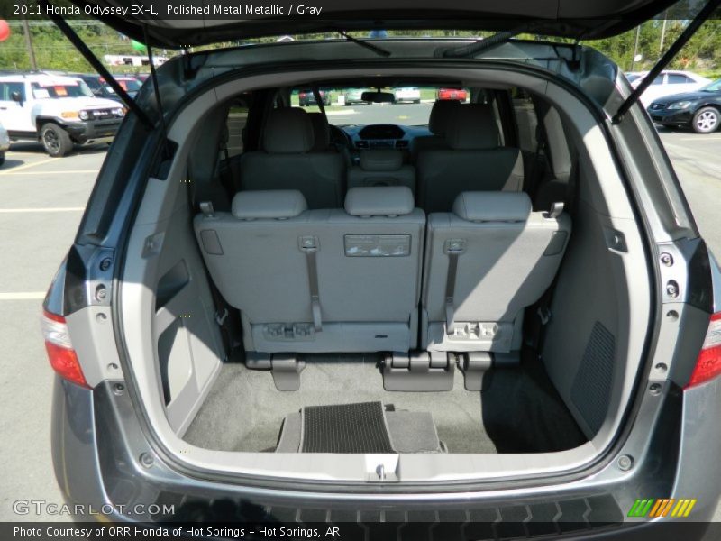 Polished Metal Metallic / Gray 2011 Honda Odyssey EX-L