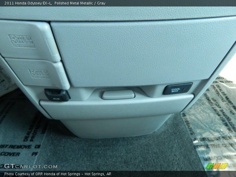 Polished Metal Metallic / Gray 2011 Honda Odyssey EX-L