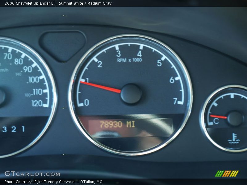 Summit White / Medium Gray 2006 Chevrolet Uplander LT