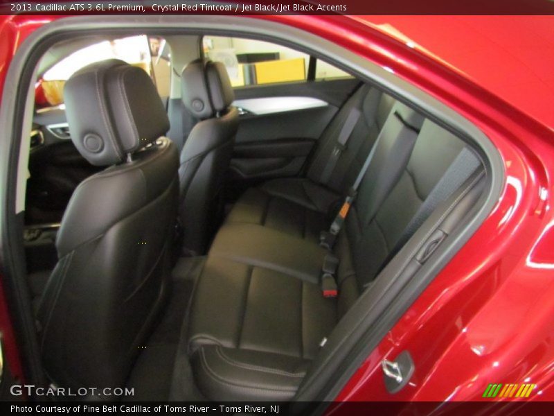 Crystal Red Tintcoat / Jet Black/Jet Black Accents 2013 Cadillac ATS 3.6L Premium