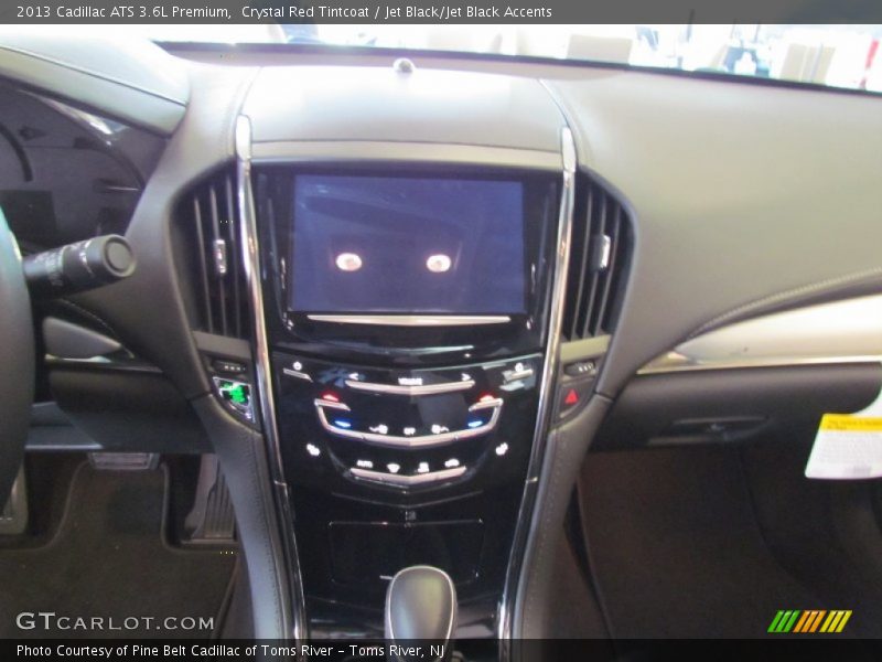 Crystal Red Tintcoat / Jet Black/Jet Black Accents 2013 Cadillac ATS 3.6L Premium