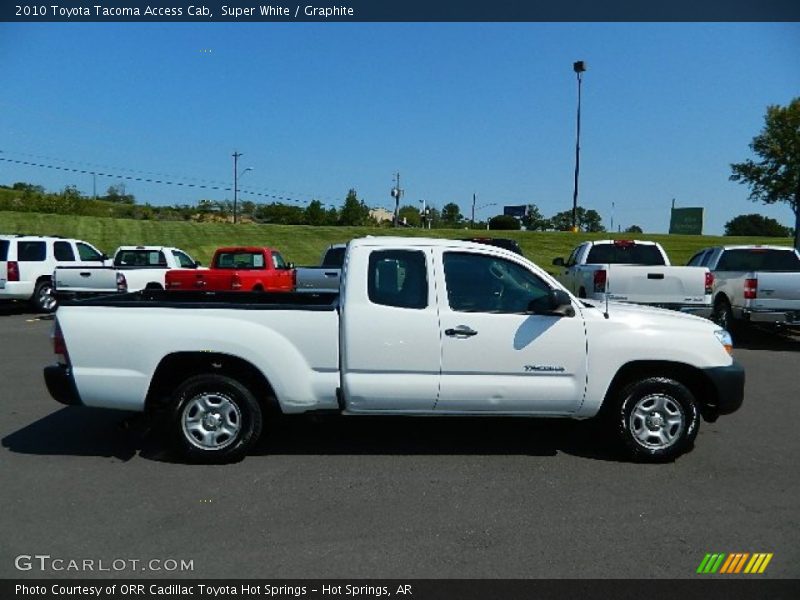 Super White / Graphite 2010 Toyota Tacoma Access Cab