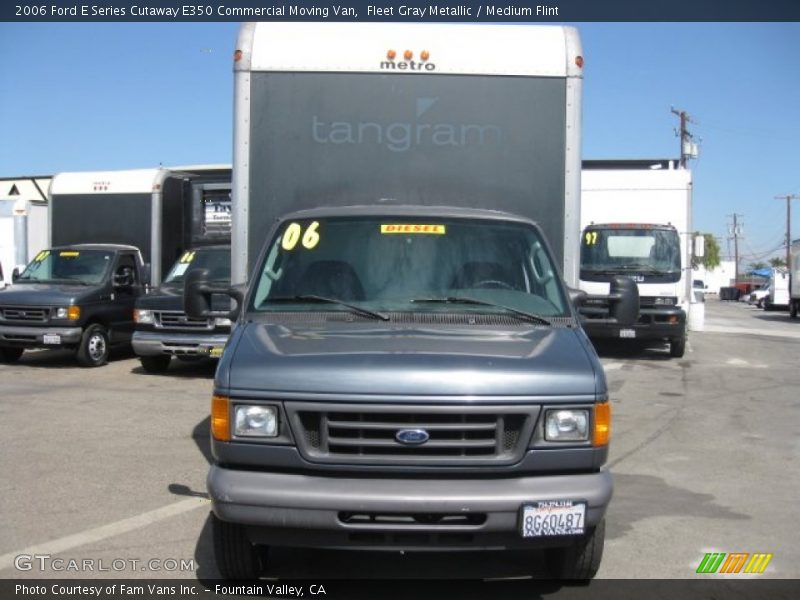 Fleet Gray Metallic / Medium Flint 2006 Ford E Series Cutaway E350 Commercial Moving Van