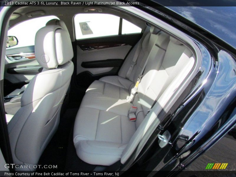Rear Seat of 2013 ATS 3.6L Luxury