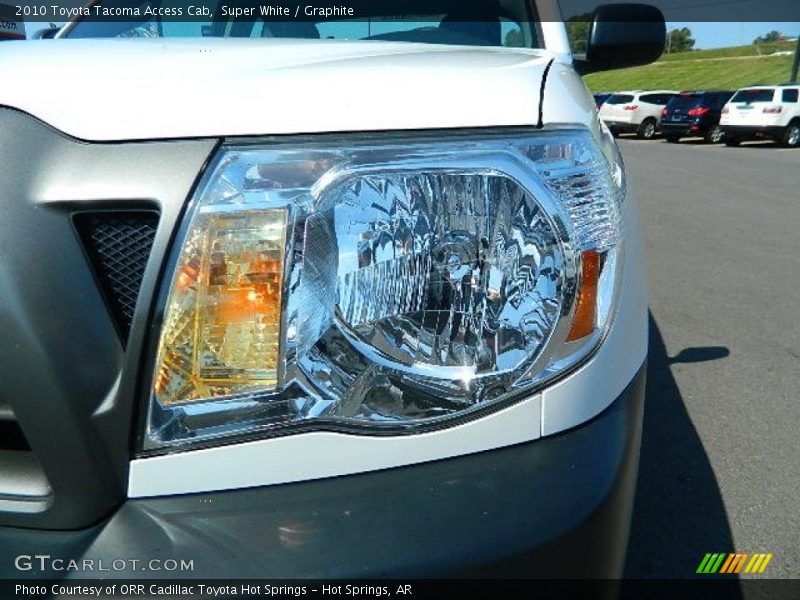 Super White / Graphite 2010 Toyota Tacoma Access Cab
