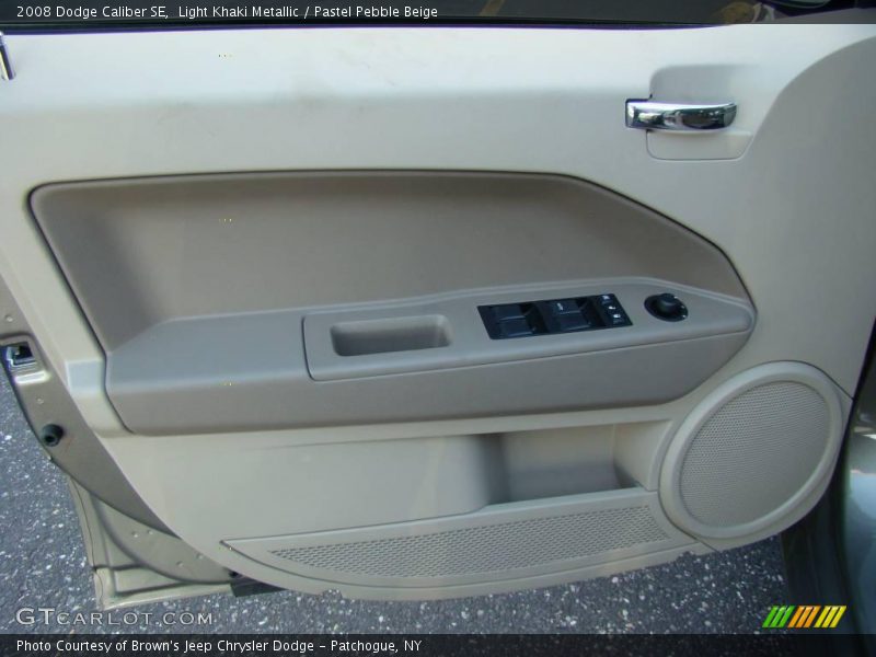 Light Khaki Metallic / Pastel Pebble Beige 2008 Dodge Caliber SE