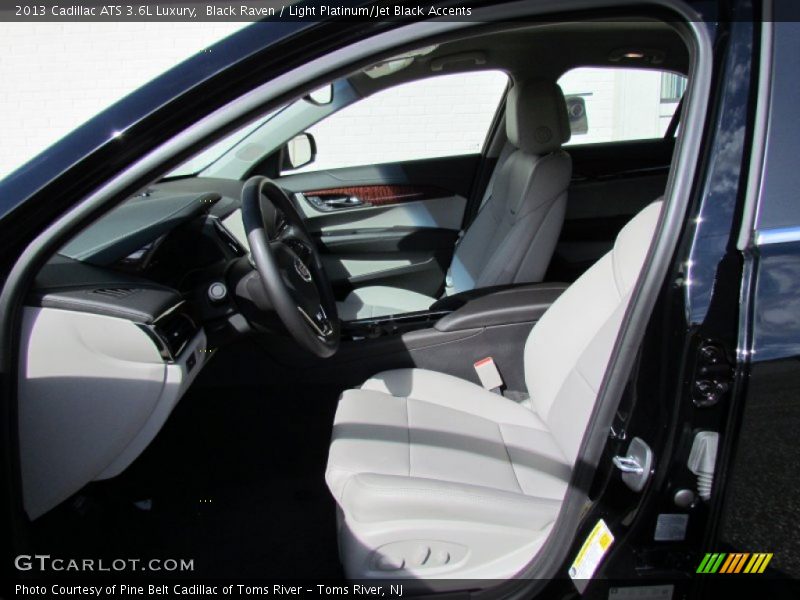 Front Seat of 2013 ATS 3.6L Luxury