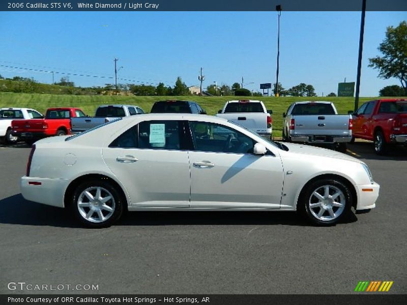 White Diamond / Light Gray 2006 Cadillac STS V6