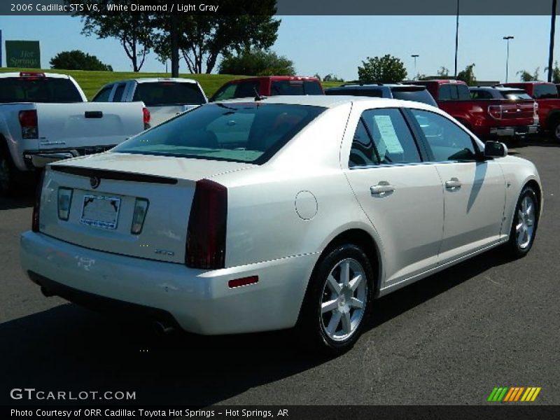 White Diamond / Light Gray 2006 Cadillac STS V6