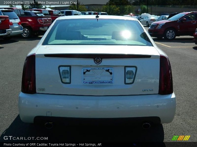 White Diamond / Light Gray 2006 Cadillac STS V6