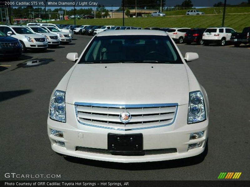 White Diamond / Light Gray 2006 Cadillac STS V6