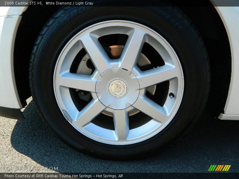 White Diamond / Light Gray 2006 Cadillac STS V6