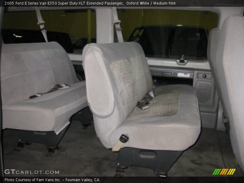Oxford White / Medium Flint 2005 Ford E Series Van E350 Super Duty XLT Extended Passenger
