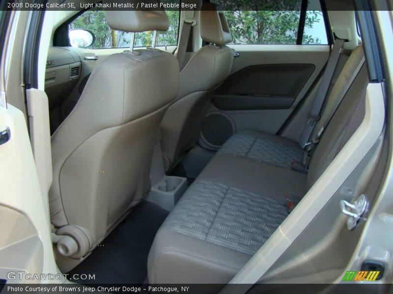 Light Khaki Metallic / Pastel Pebble Beige 2008 Dodge Caliber SE