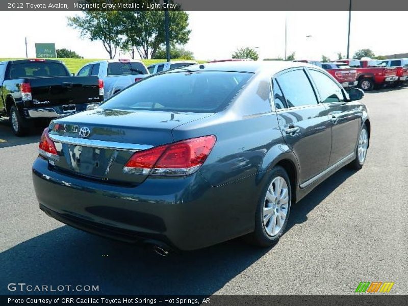 Magnetic Gray Metallic / Light Gray 2012 Toyota Avalon