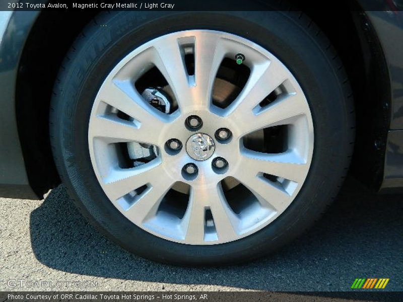 Magnetic Gray Metallic / Light Gray 2012 Toyota Avalon