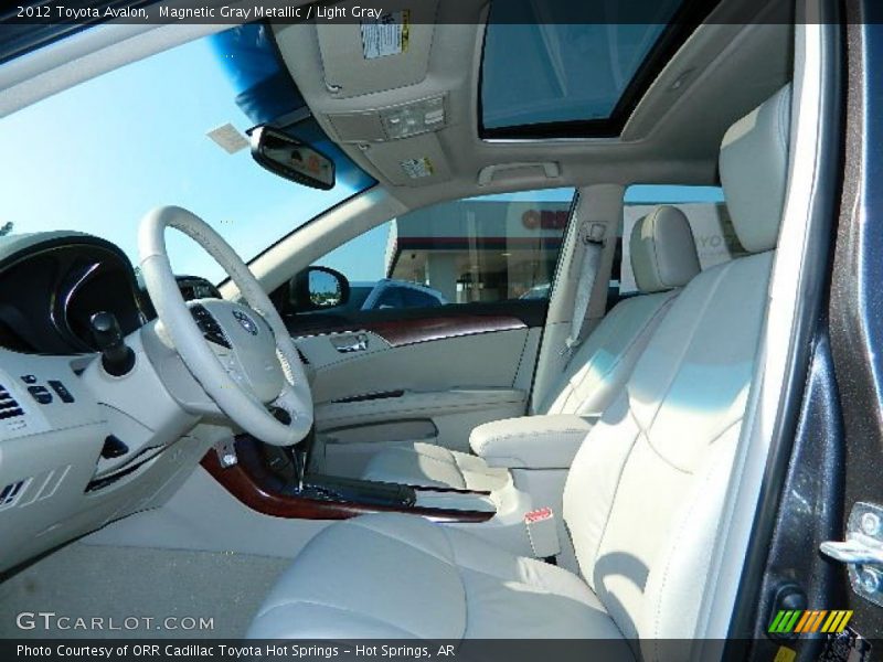 Magnetic Gray Metallic / Light Gray 2012 Toyota Avalon