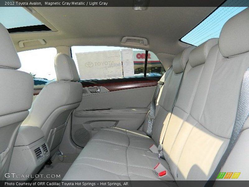 Magnetic Gray Metallic / Light Gray 2012 Toyota Avalon