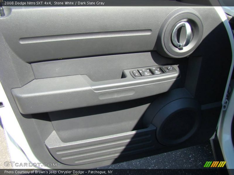 Stone White / Dark Slate Gray 2008 Dodge Nitro SXT 4x4