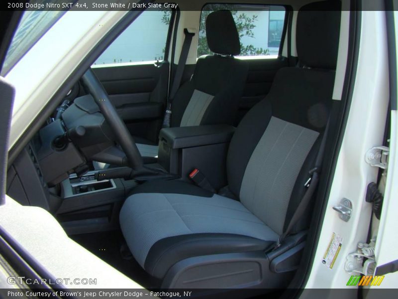 Stone White / Dark Slate Gray 2008 Dodge Nitro SXT 4x4
