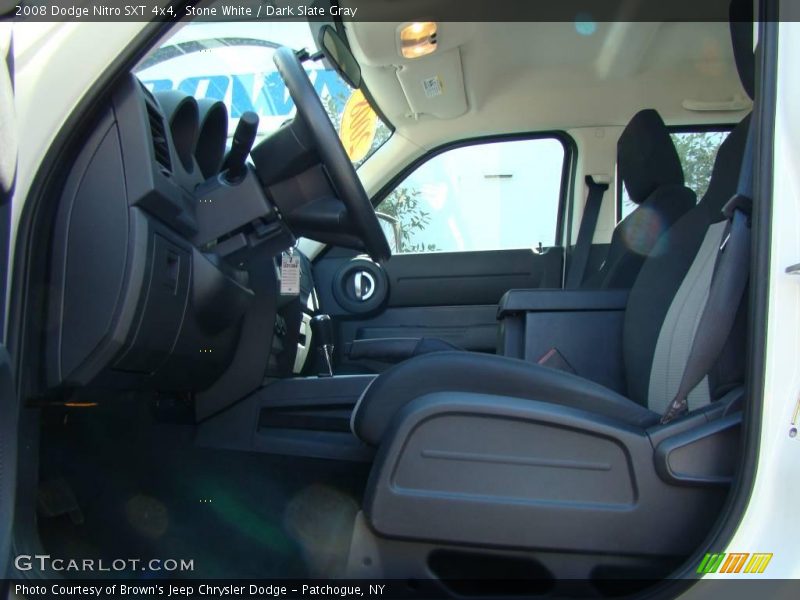 Stone White / Dark Slate Gray 2008 Dodge Nitro SXT 4x4