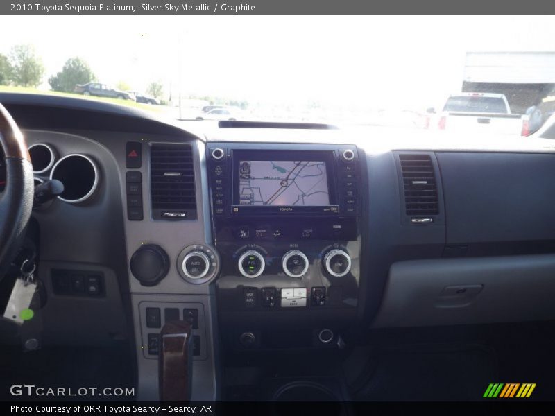 Silver Sky Metallic / Graphite 2010 Toyota Sequoia Platinum