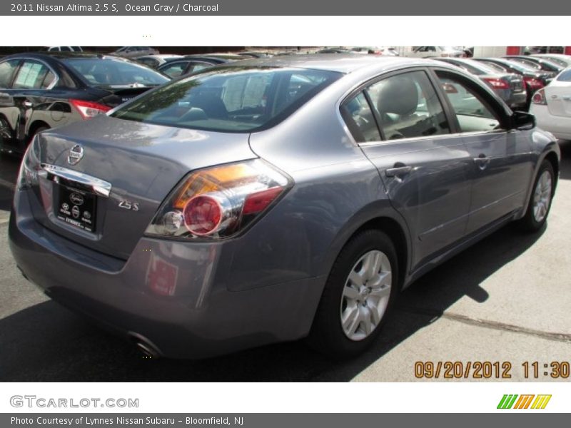 Ocean Gray / Charcoal 2011 Nissan Altima 2.5 S