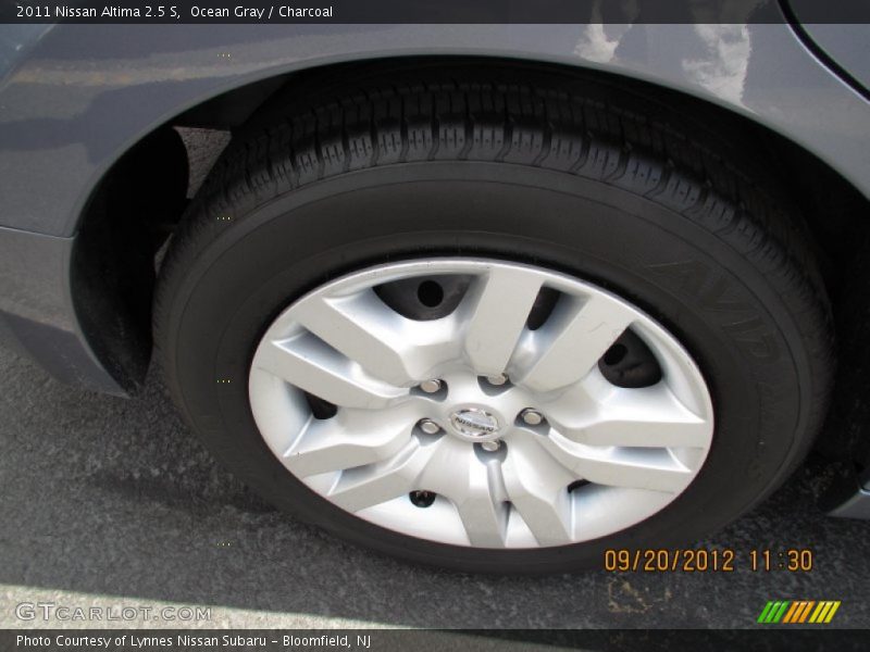 Ocean Gray / Charcoal 2011 Nissan Altima 2.5 S