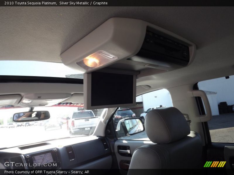 Silver Sky Metallic / Graphite 2010 Toyota Sequoia Platinum