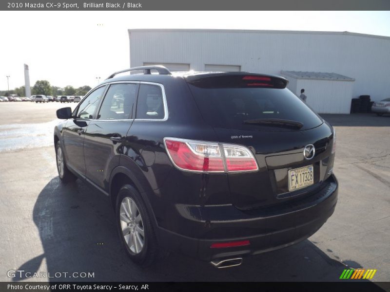 Brilliant Black / Black 2010 Mazda CX-9 Sport